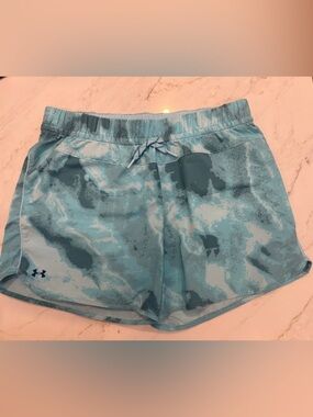 Under Armour Women’s Aqua Camouflage Athletic Shorts